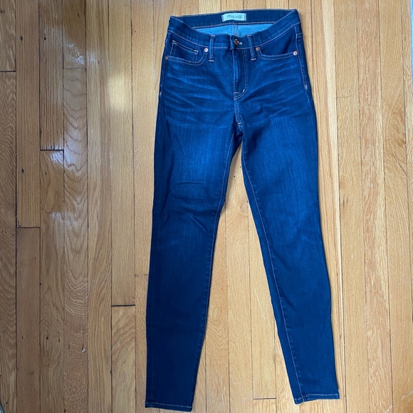 Madewell 9" High-Rise Skinny Jean 26 - Picture 3 of 7